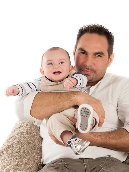 Padre e bambino — Foto Stock