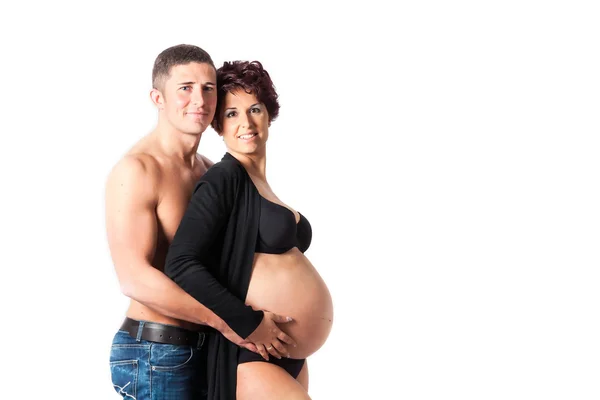 Pregnancy Couple — Stock Photo, Image