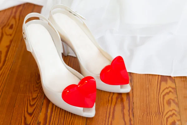 Scarpe da sposa — Foto Stock