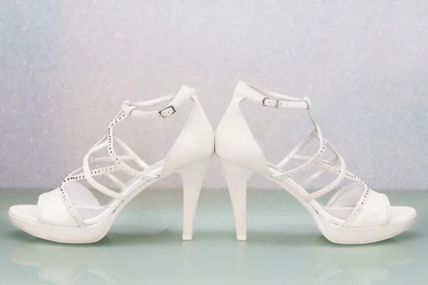 Bruid schoenen — Stockfoto