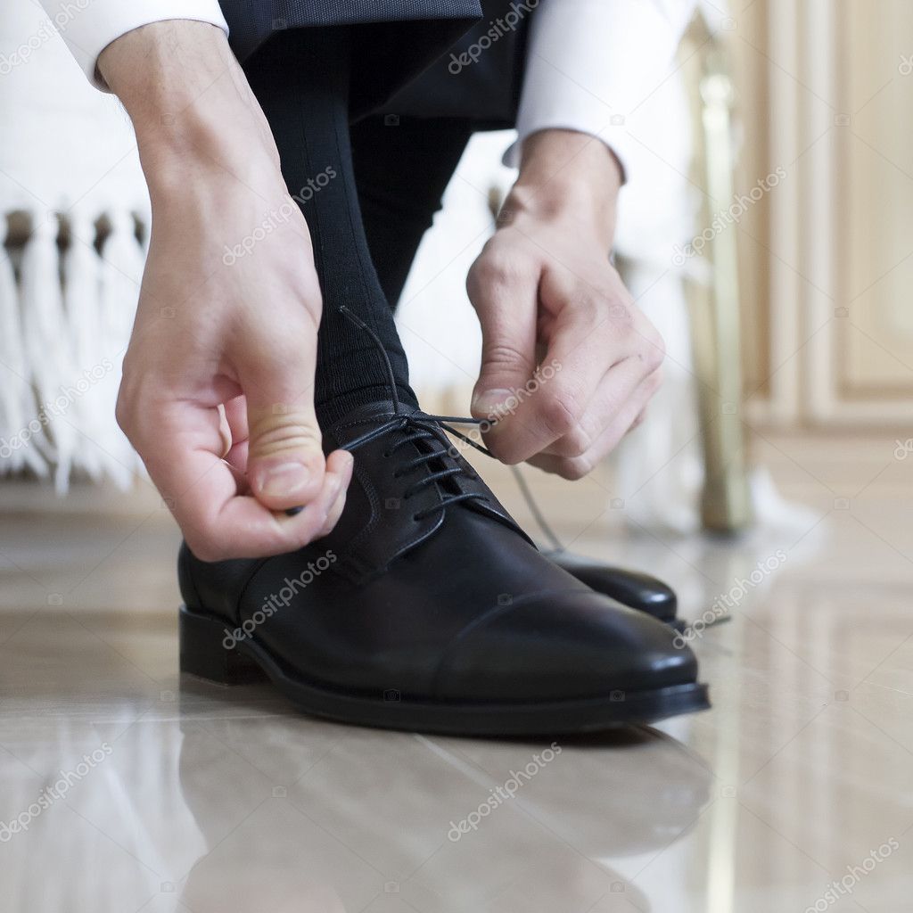 Groom shoes — Stock Photo © elitravo 42870609