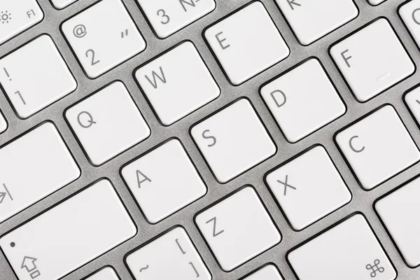 Close up computer keyboard keys — Stock Photo, Image