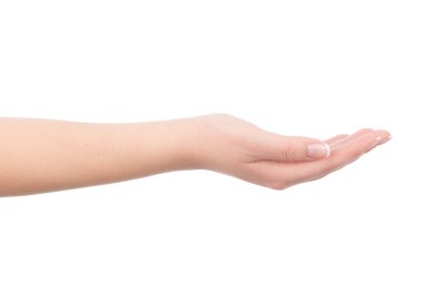 elinde bir şey görünmez el