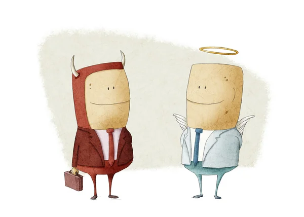 kötü işadamı ve melek işadamı