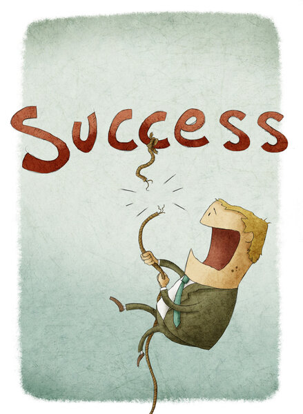 Illustration of businessman