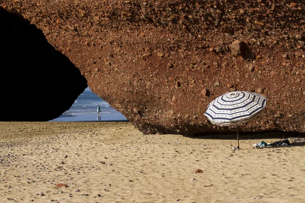 Um dia na praia — Fotografia de Stock