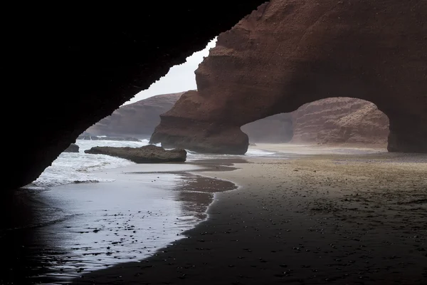 Beach arches — Stock Photo, Image