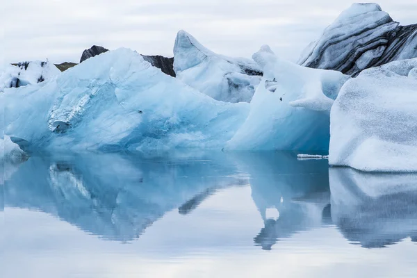 Gelo islandês — Fotografia de Stock