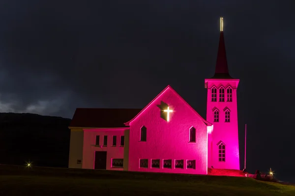 Isländische Kirche — Stockfoto