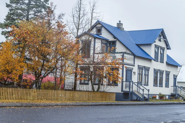 IJslandse huizen — Stockfoto