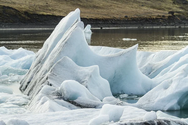 Gelo islandês — Fotografia de Stock