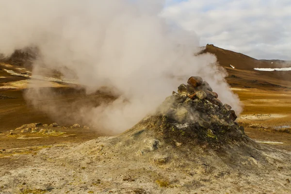 Vulkanische activiteit — Stockfoto