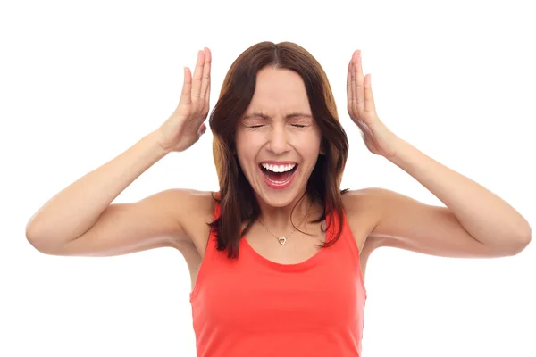 Mujer emocionada —  Fotos de Stock