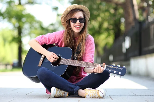 Guitarrista — Fotografia de Stock