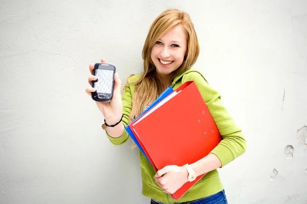 Kvinnlig student — Stockfoto