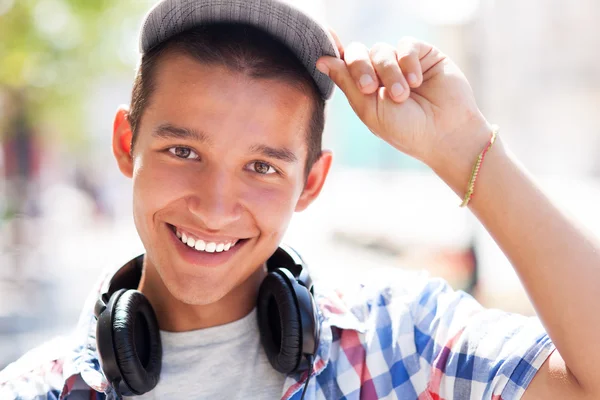 Casual teenage boy — Stock Photo, Image