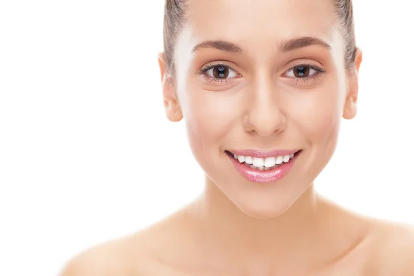 Rostro de mujer joven — Foto de Stock