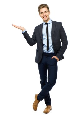 yakışıklı genç işadamı