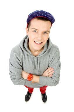 Casual genç adam