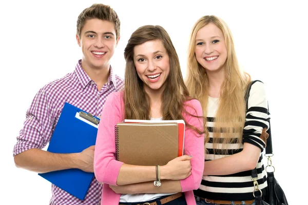 Estudiantes sosteniendo libros — Foto de Stock