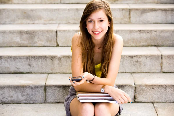 Estudiante femenina — Foto de Stock