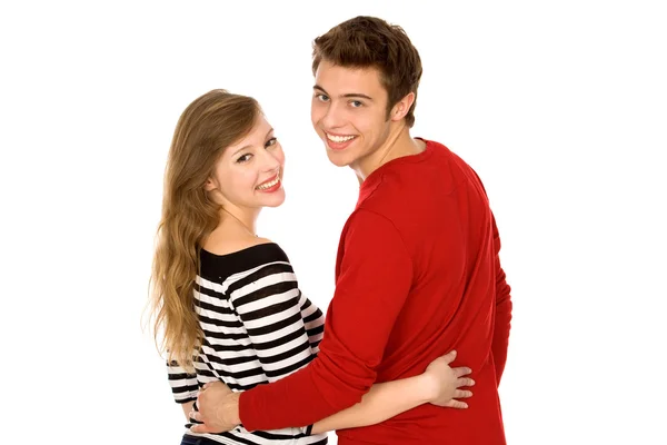 Happy young couple Royalty Free Stock Photos