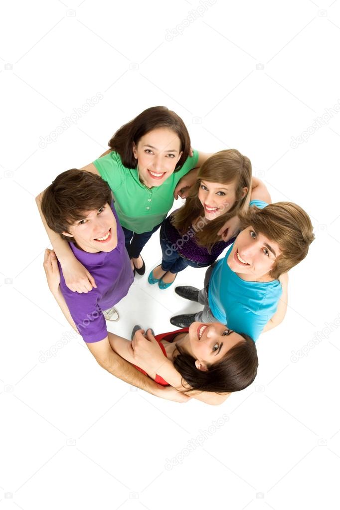 Five Young Teenagers