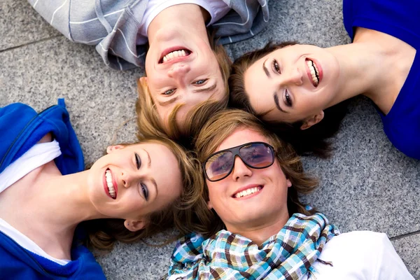 Four friends — Stock Photo, Image