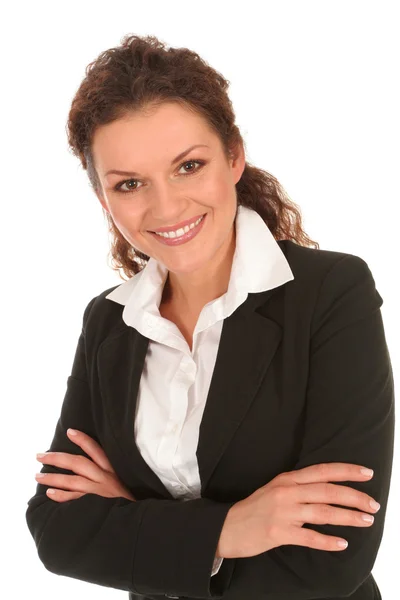 Retrato de una joven empresaria — Foto de Stock