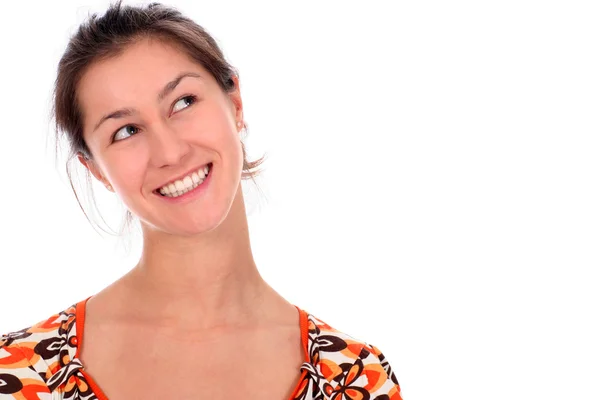 Mujer sonriente — Foto de Stock