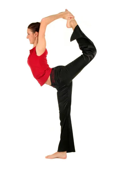 Woman doing yoga — Stock Photo, Image