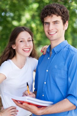 açık havada öğrenme öğrenci Çift