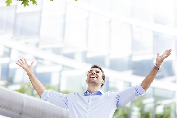 Uomo d'affari di successo — Foto Stock