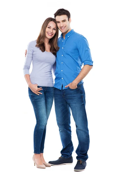 Young couple standing — Stock Photo, Image