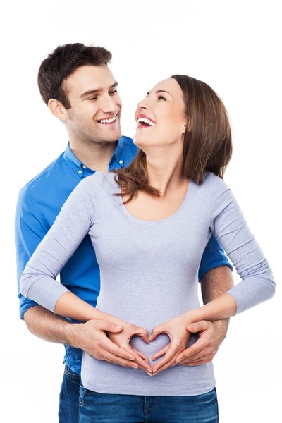 Happy young couple — Stock Photo, Image