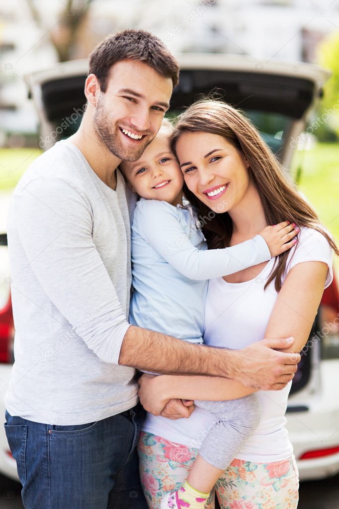 Family outdoors