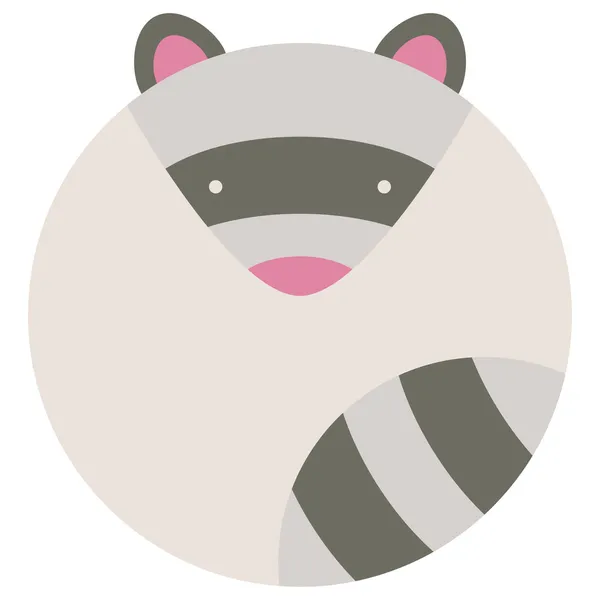 Raccoon — Stock Vector