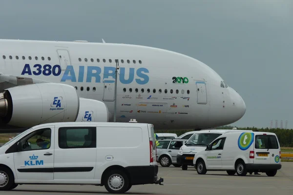 에 어 버스 A380 — 스톡 사진