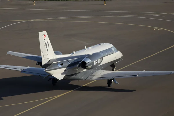 Cessna citation 560xls iş uçak pist üzerinde çalışan excel