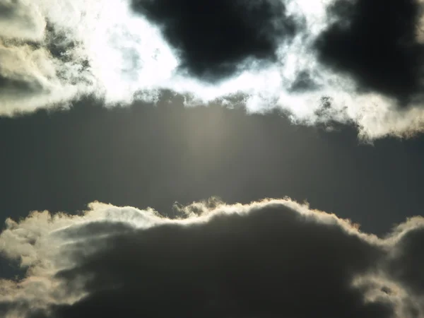 Sky stripe created by clouds — Stock Photo, Image