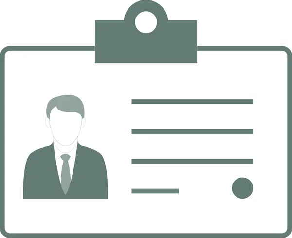 ID Card — Stock Illustration ID Card Vector Graphics