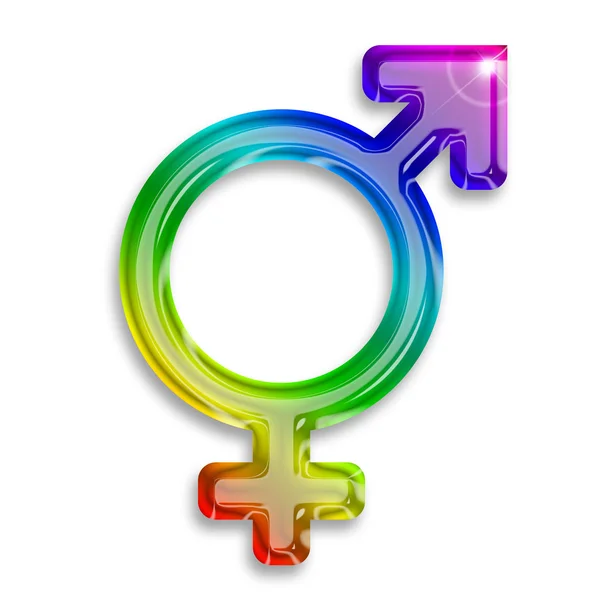 Transgender symbool — Stockfoto