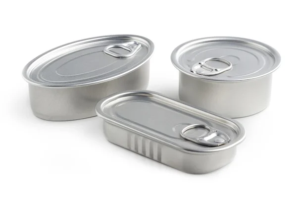 Tin cans — Stock Photo, Image