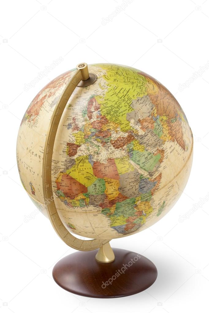 antique globe