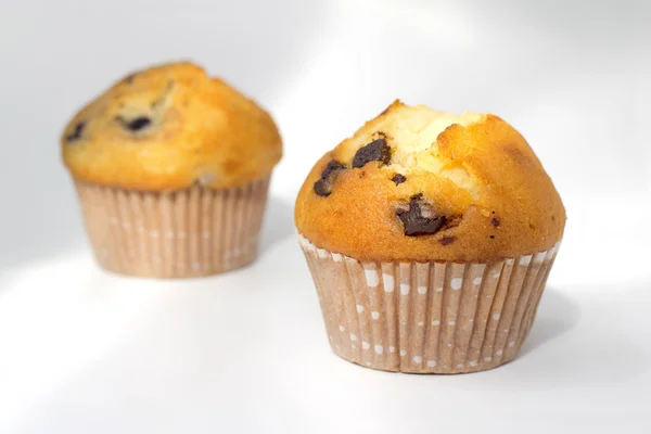 Iki muffin — Stok fotoğraf