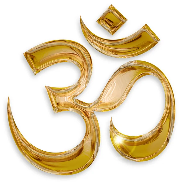 Hinduiska om symbol — Stockfoto