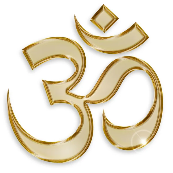 Hindu om-Symbol — Stockfoto