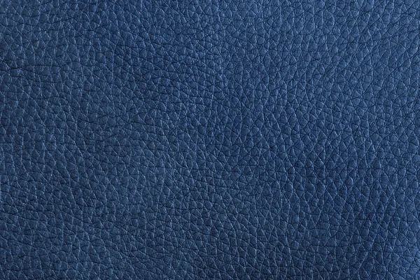 Close up of a blue leather texture — Stock Photo, Image
