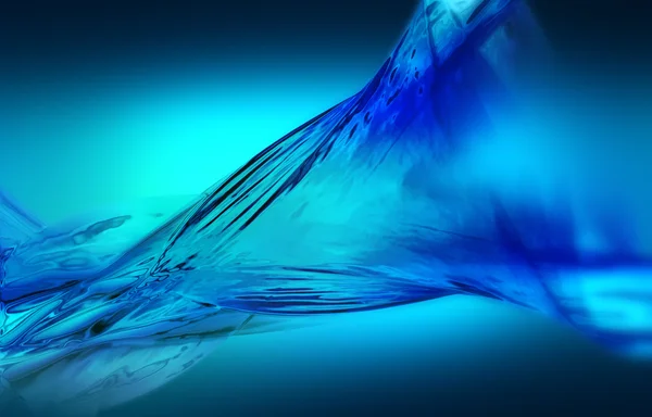 Ola de agua cristalina, fondo submarino abstracto — Foto de Stock