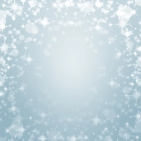 Elegante sky blue christmas achtergrond — Stockfoto